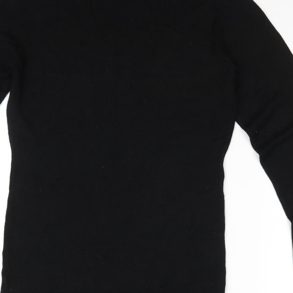 New Look Womens Black   Pullover Sweatshirt Size 14