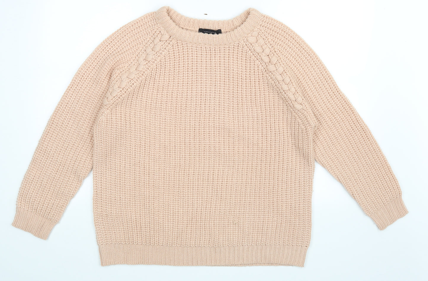 Atmosphere Womens Gold   Pullover Jumper Size 16