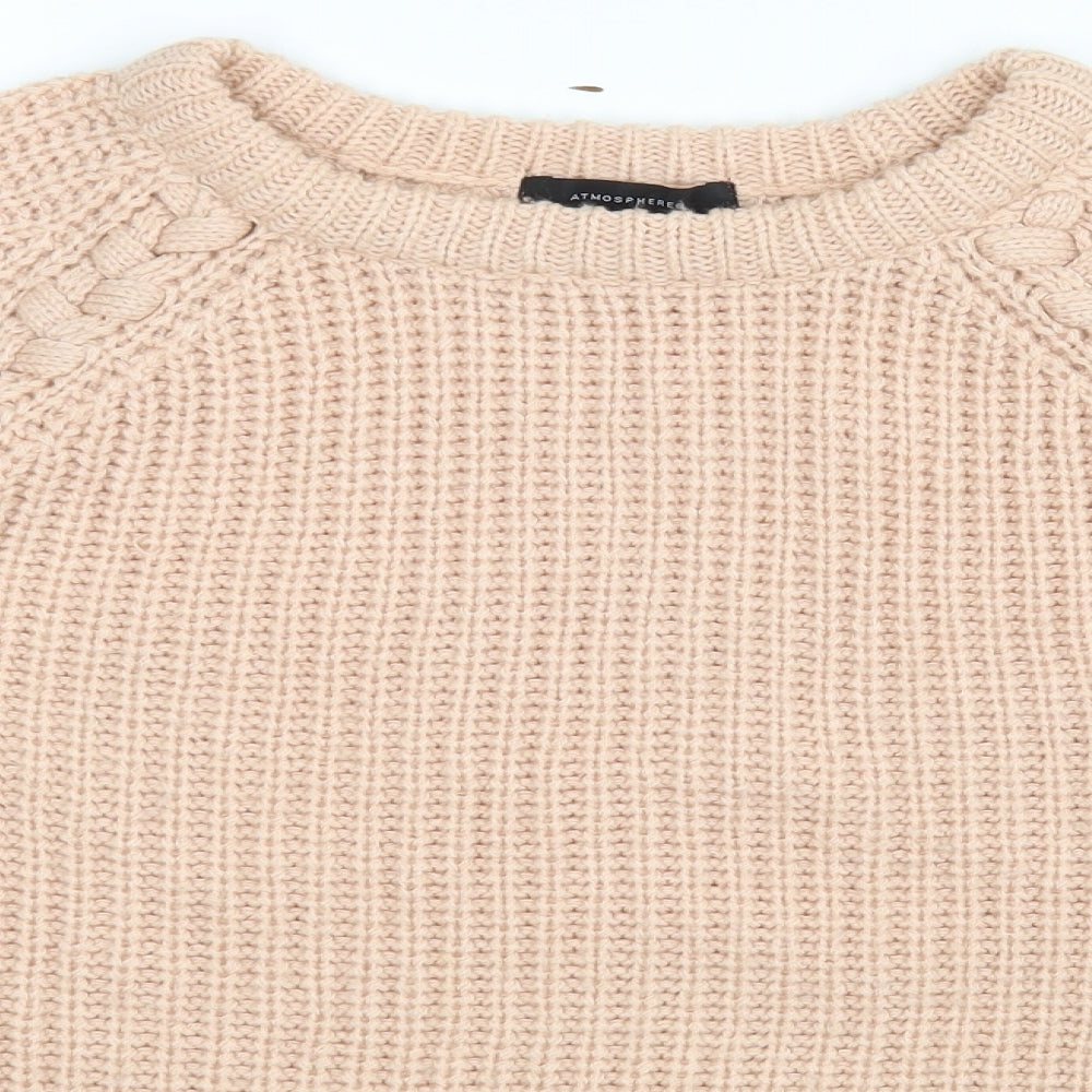Atmosphere Womens Gold   Pullover Jumper Size 16