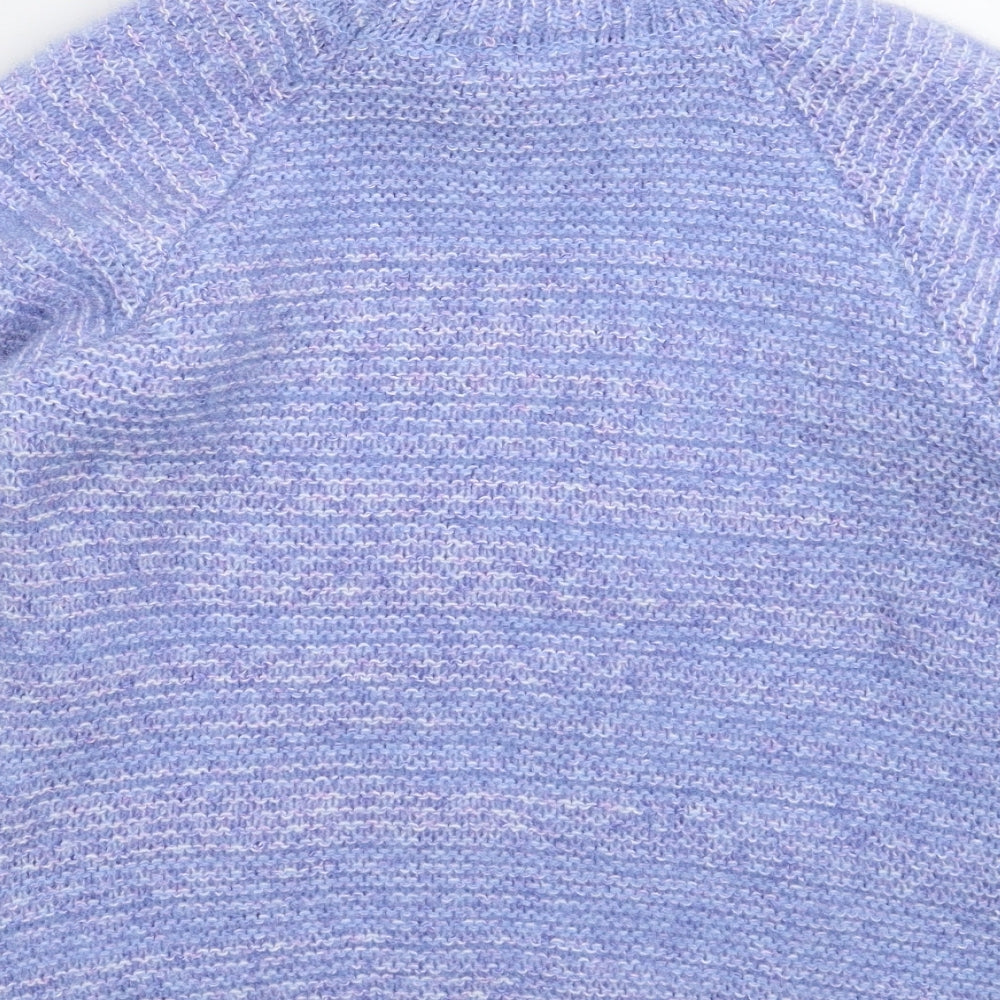 QED London Womens Blue  Knit Pullover Jumper Size S