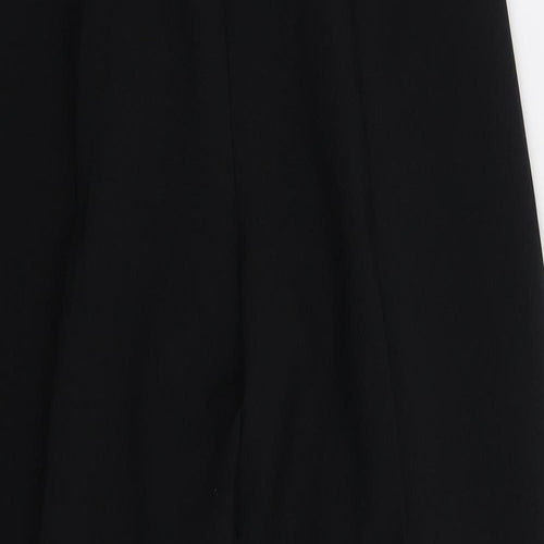 Preworn Womens Black   Trousers  Size 12 L27 in