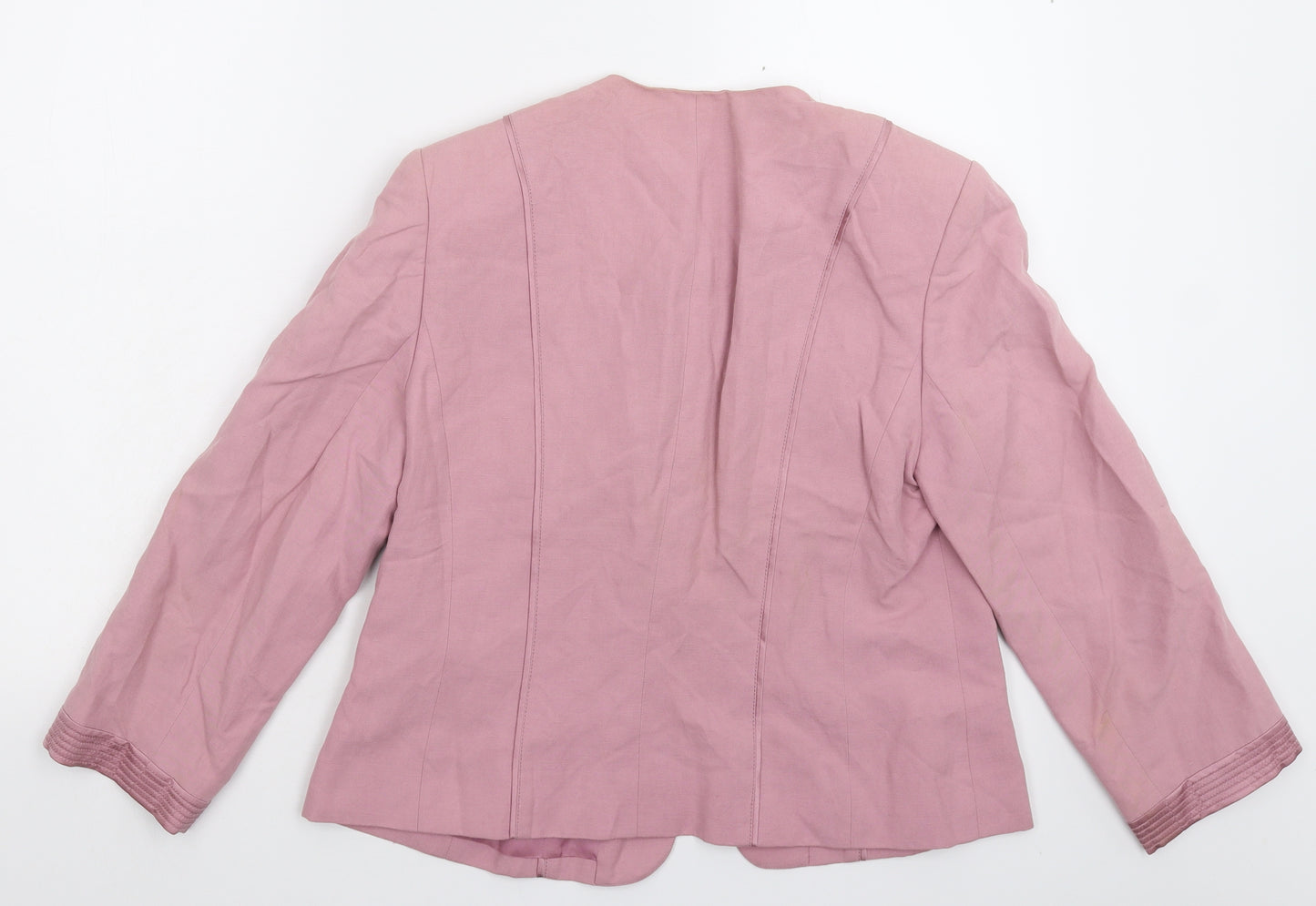 Country Casuals Womens Pink   Jacket Blazer Size 14