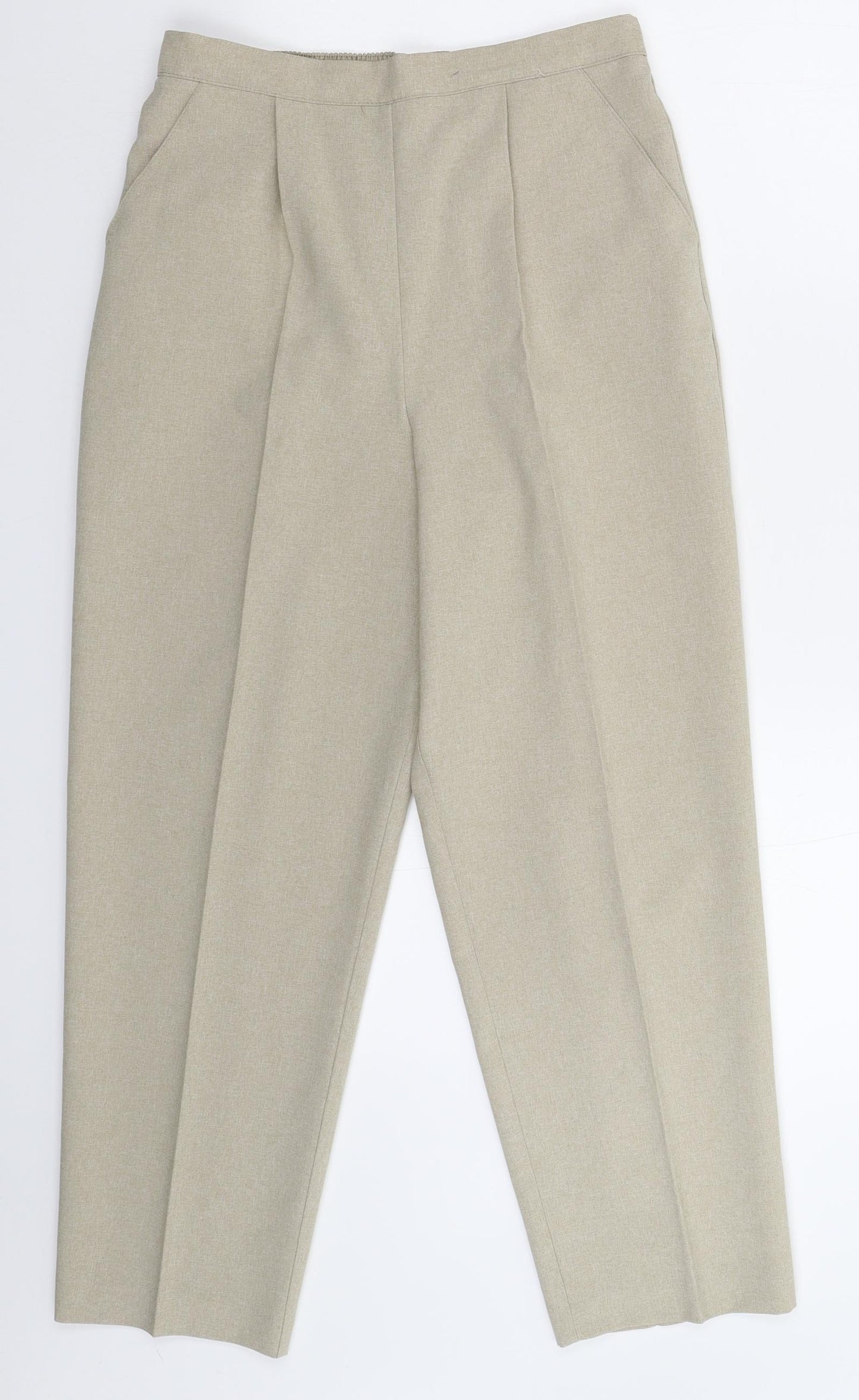 Sarah Hamilton Womens Grey   Trousers  Size 12 L26 in