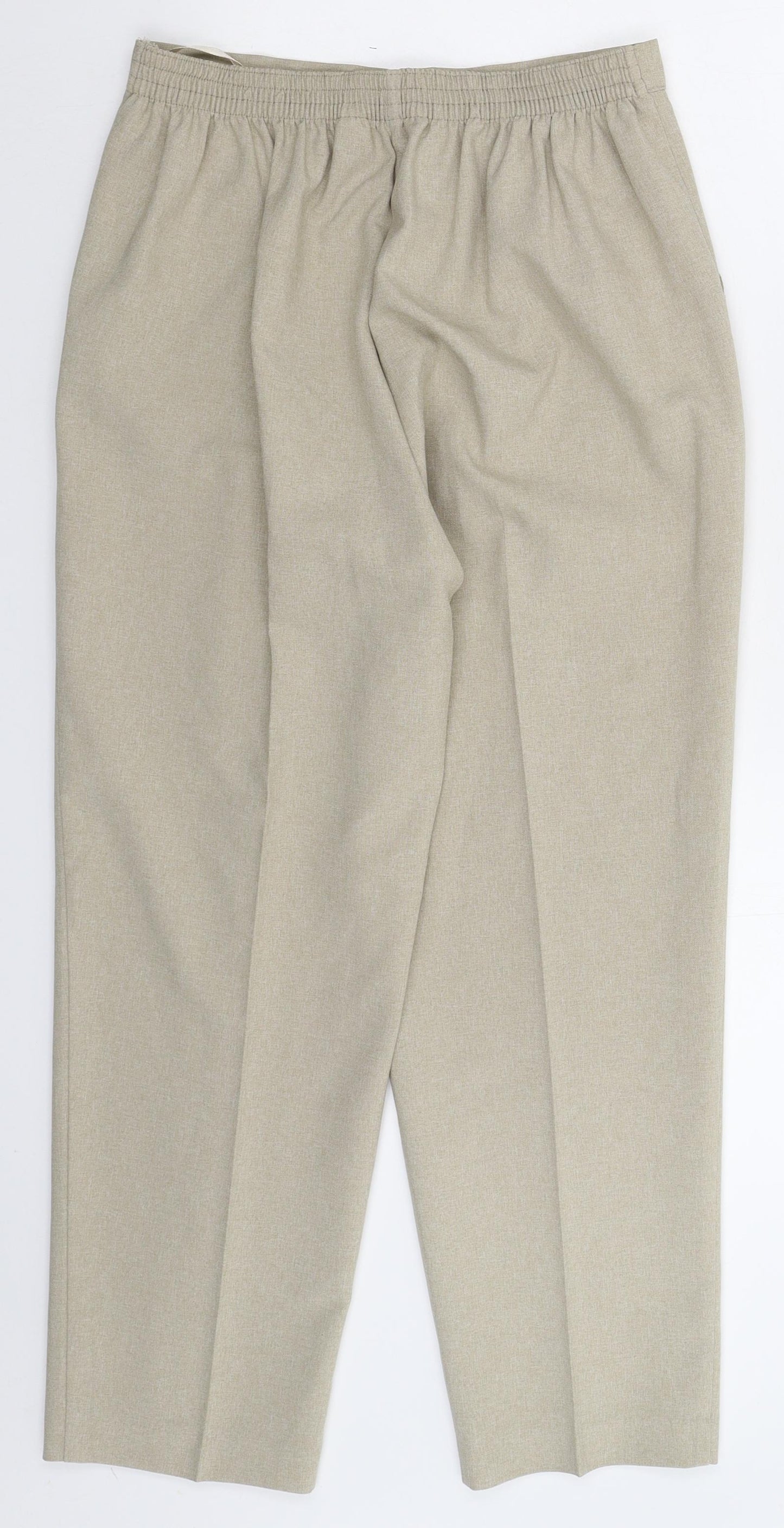 Sarah Hamilton Womens Grey   Trousers  Size 12 L26 in