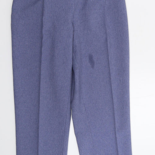 Preworn Womens Blue   Trousers  Size 12 L26 in