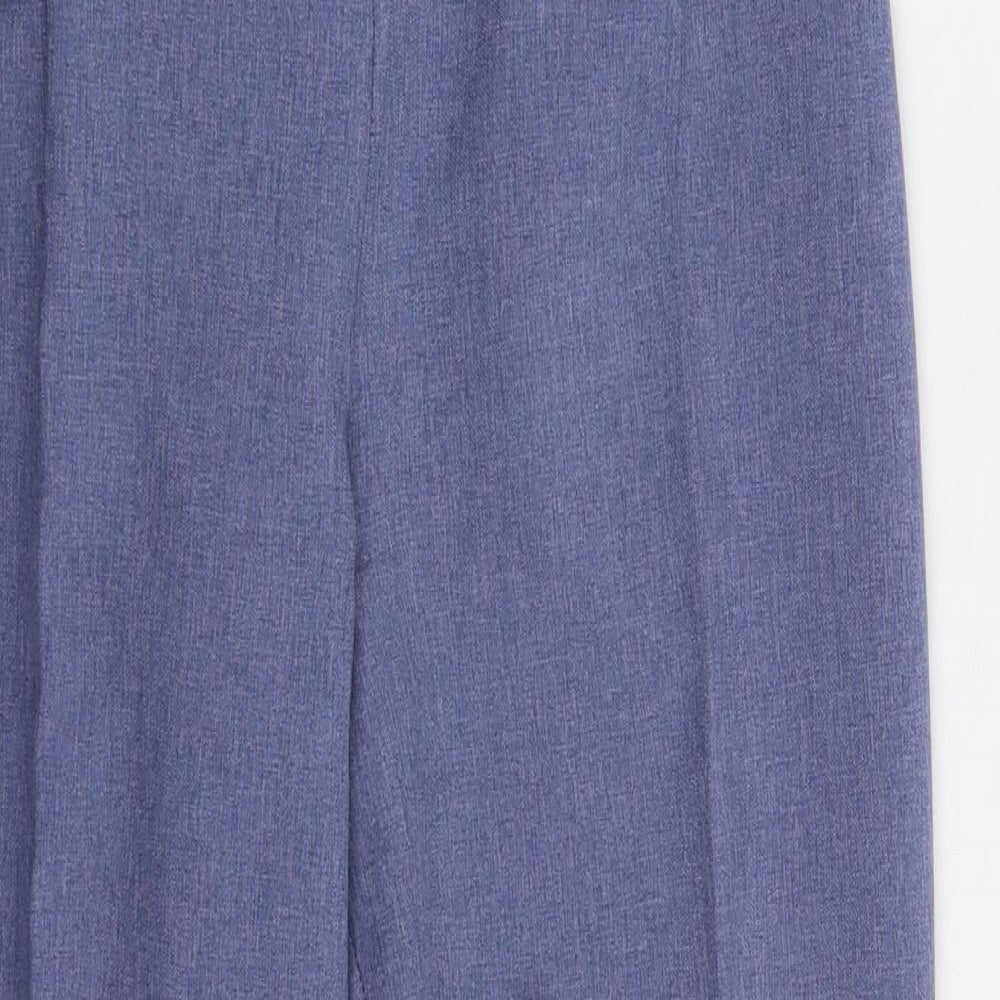 Preworn Womens Blue   Trousers  Size 12 L26 in