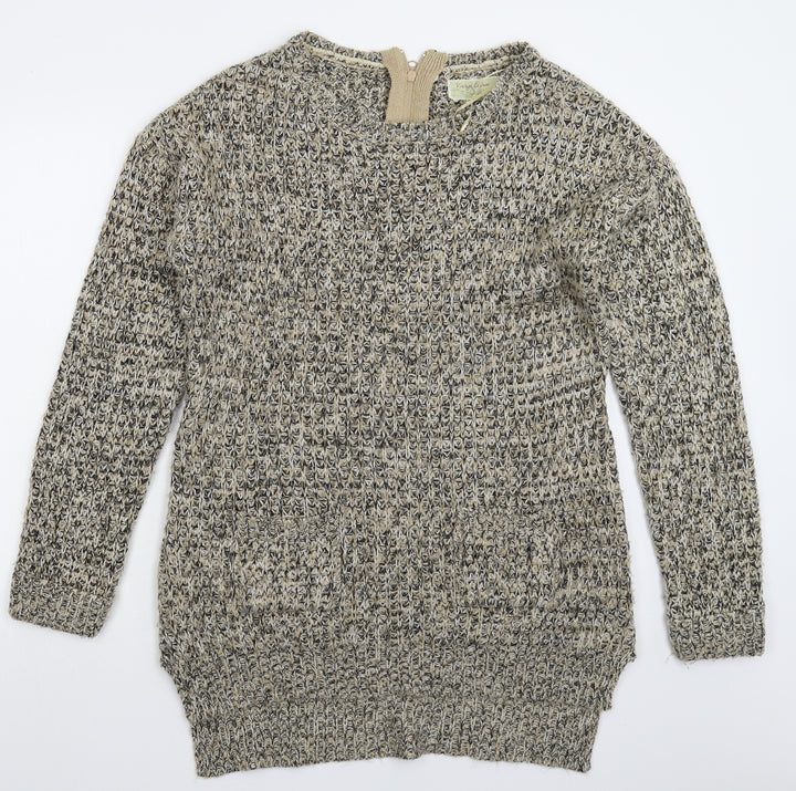Vintage Couture Womens Grey Knit Pullover Jumper Size 14