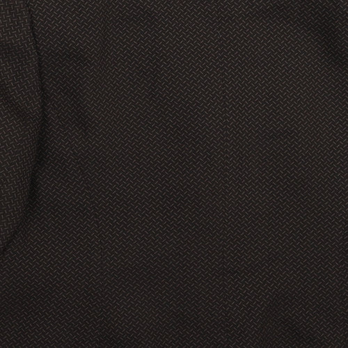Minuet Womens Grey Striped  Jacket Suit Jacket Size 14