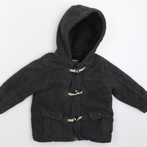 Merc Baby Grey  Fleece Jacket Coat Size 18-24 Months