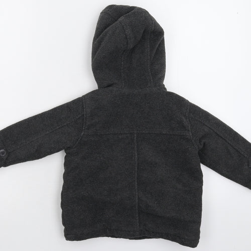 Merc Baby Grey  Fleece Jacket Coat Size 18-24 Months
