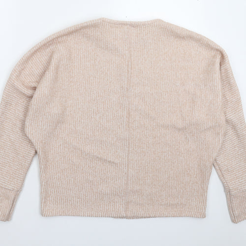 George Womens Beige   Pullover Jumper Size S