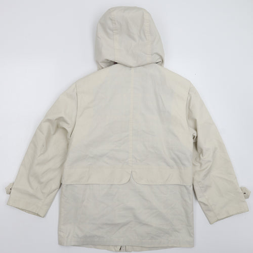 Telemac Mens Beige   Jacket Coat Size S