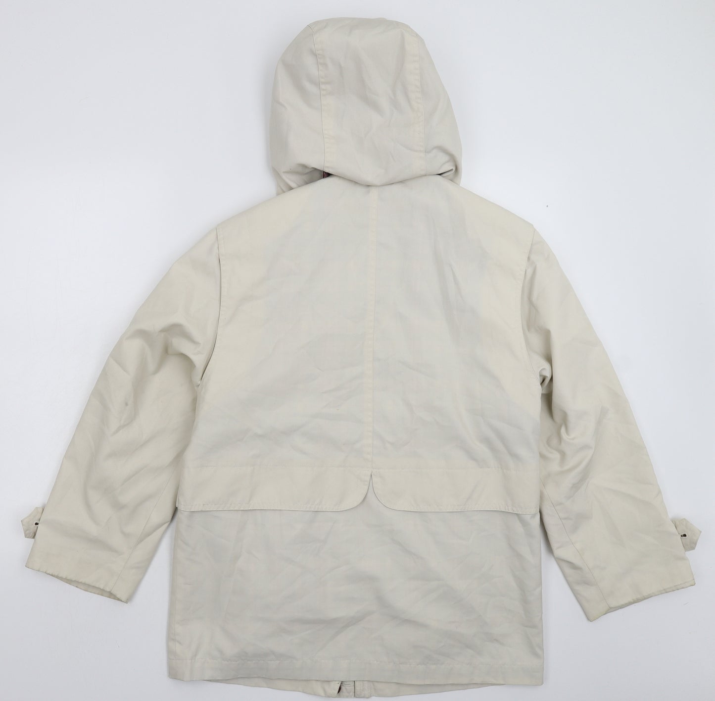 Telemac Mens Beige   Jacket Coat Size S