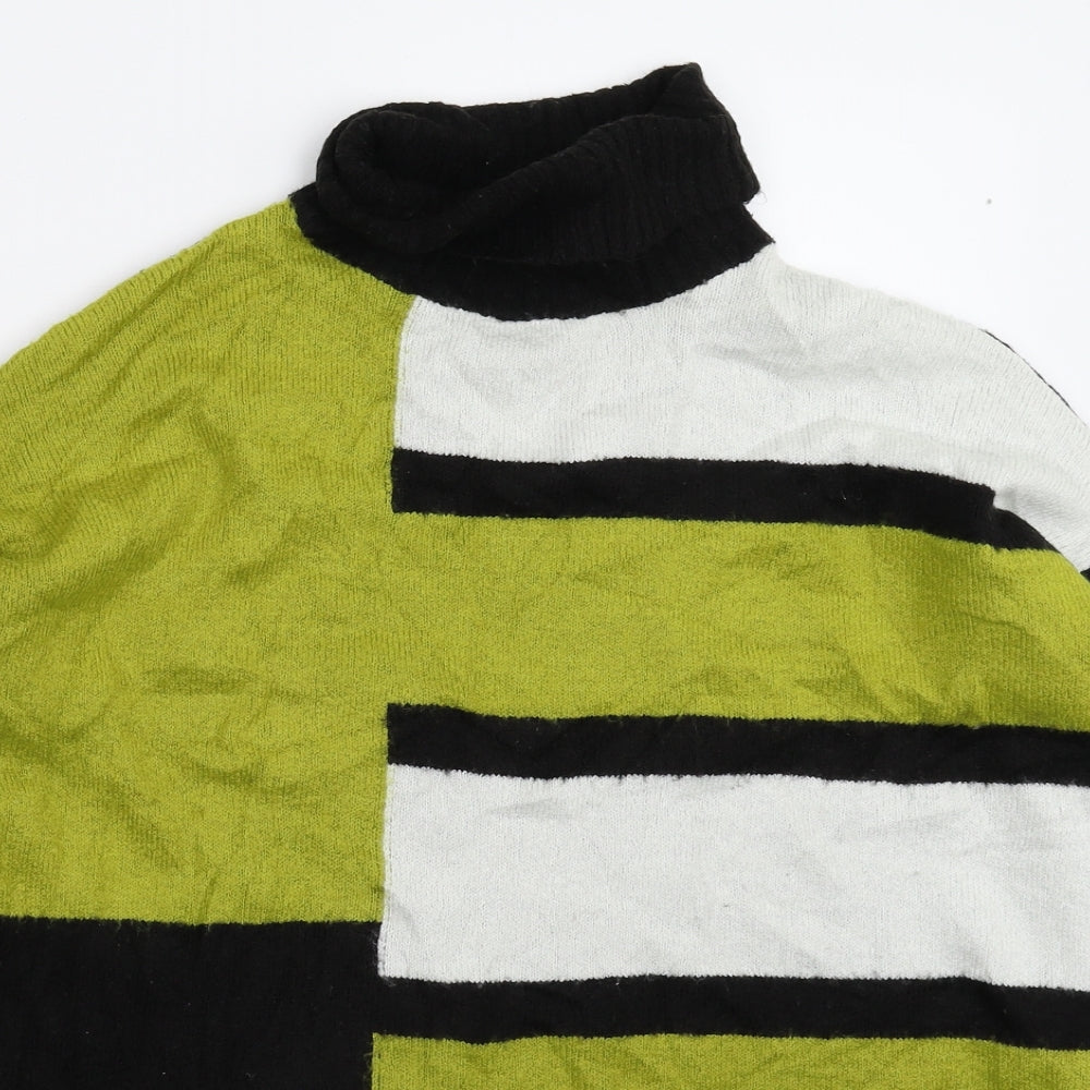 Wallis Womens Multicoloured  Knit Pullover Jumper Size 6