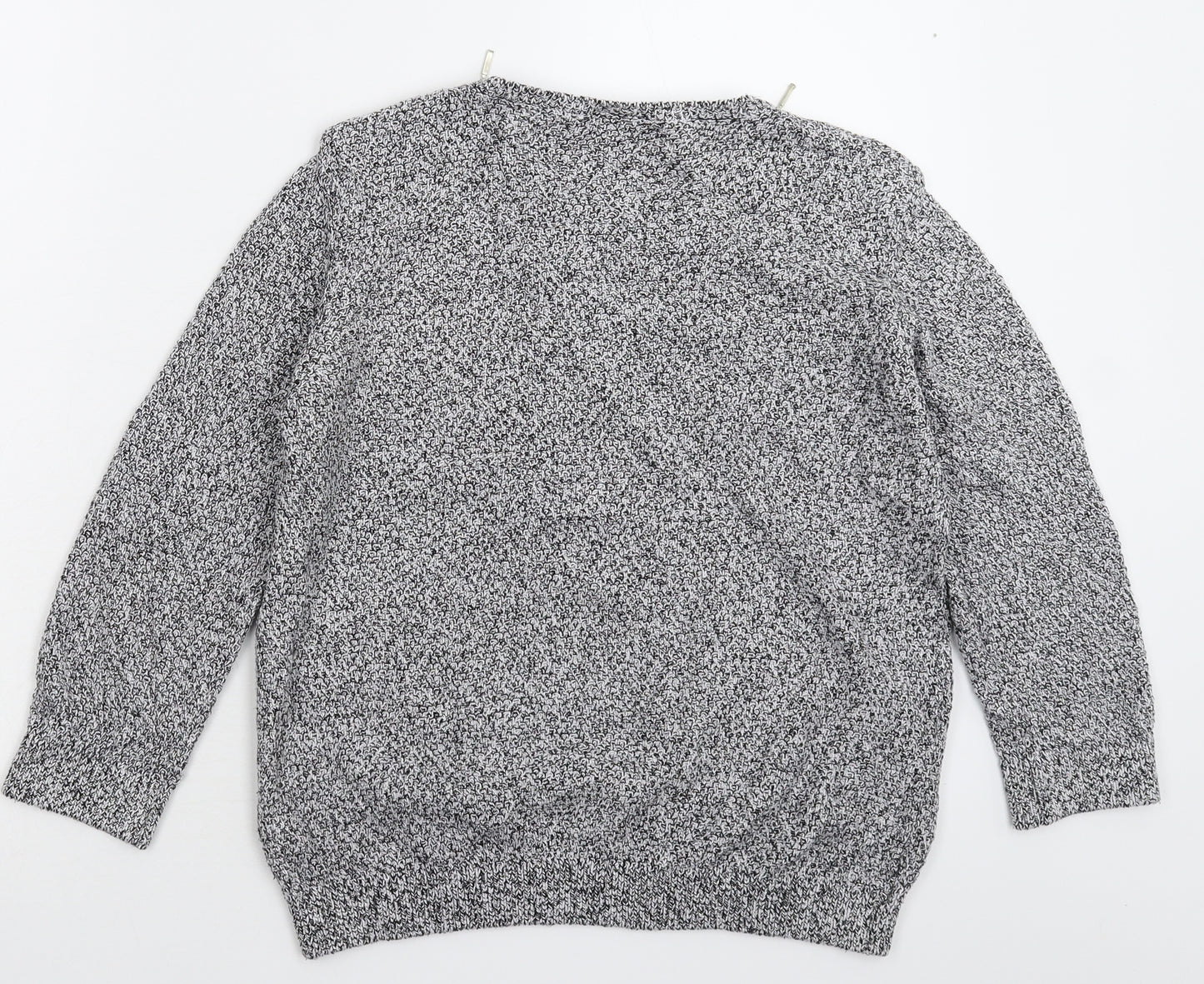 Wallis Womens Grey  Knit Pullover Jumper Size S