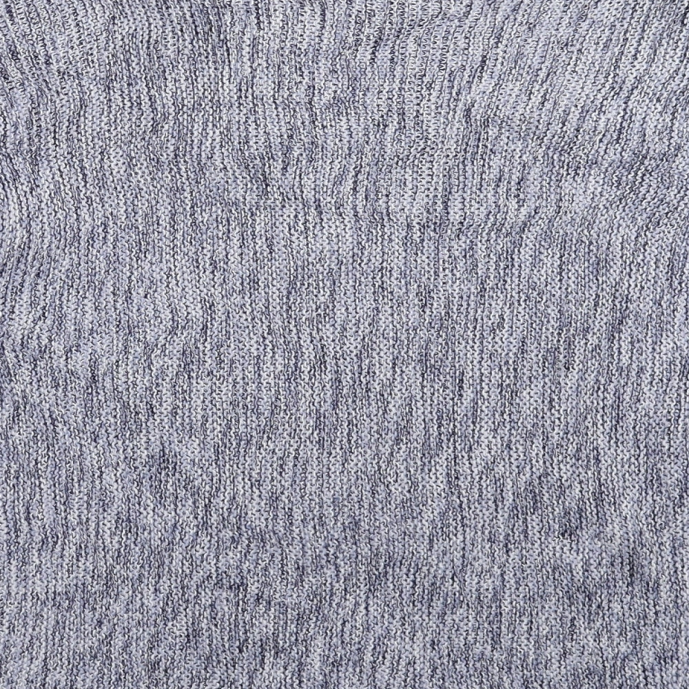 H&M Womens Blue  Knit Pullover Jumper Size L