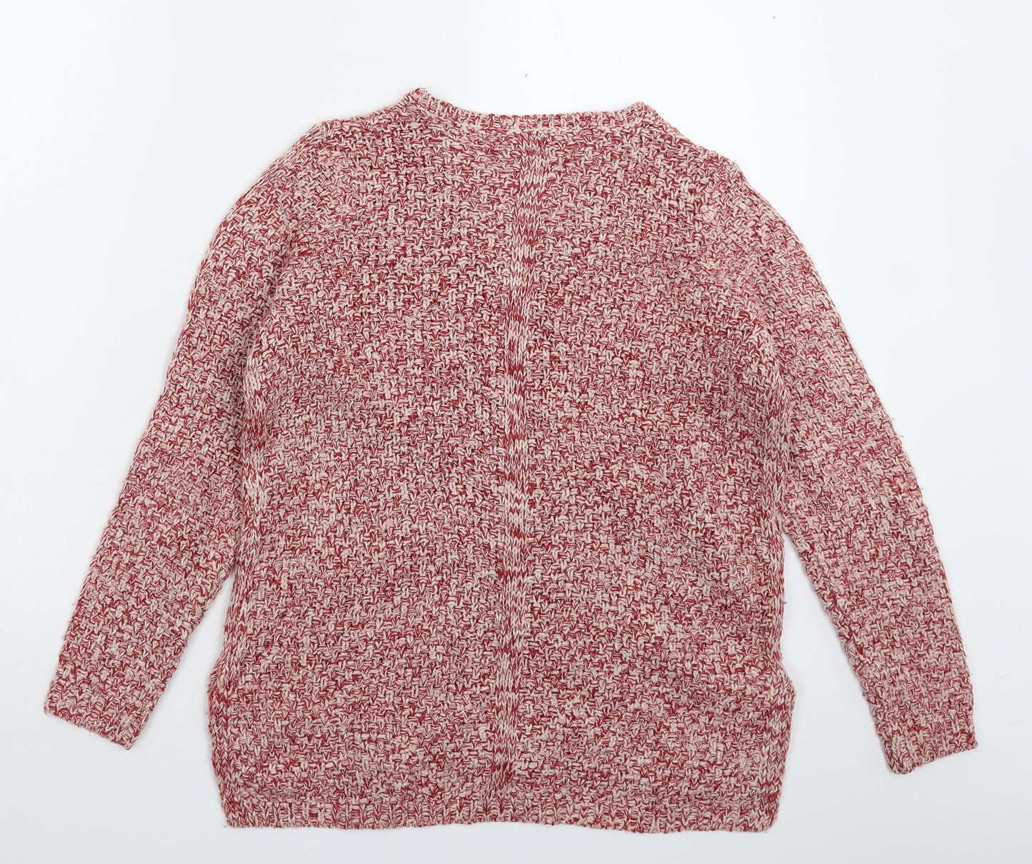 M&Co Womens Pink  Knit Pullover Jumper Size 10
