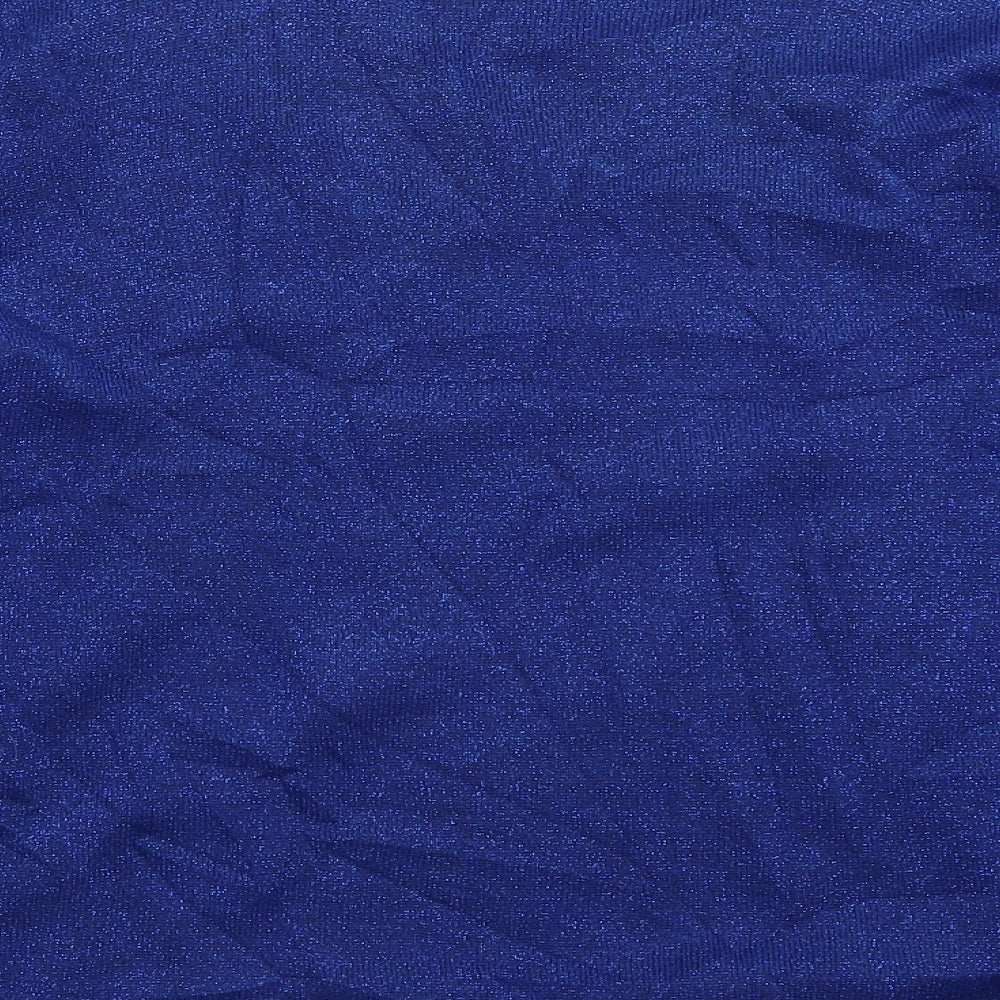 Bonmarché Womens Blue  Knit Pullover Jumper Size M