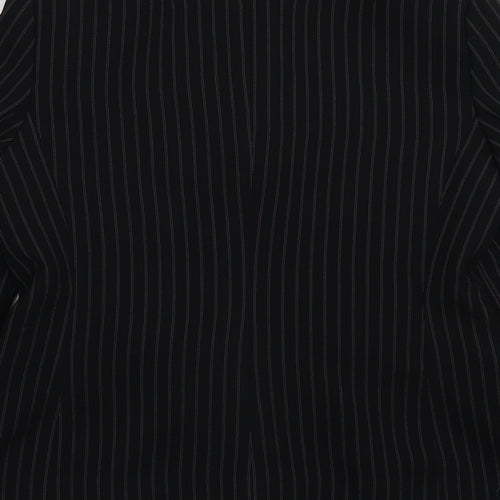 Dorothy Perkins Womens Black Striped  Jacket Suit Jacket Size 14