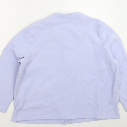 Marks and Spencer Womens Blue  Fleece Jacket  Size 18