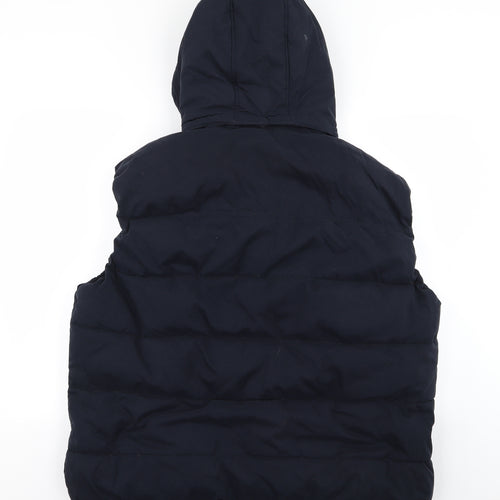 Asda George Mens Blue   Gilet Coat Size 3XL