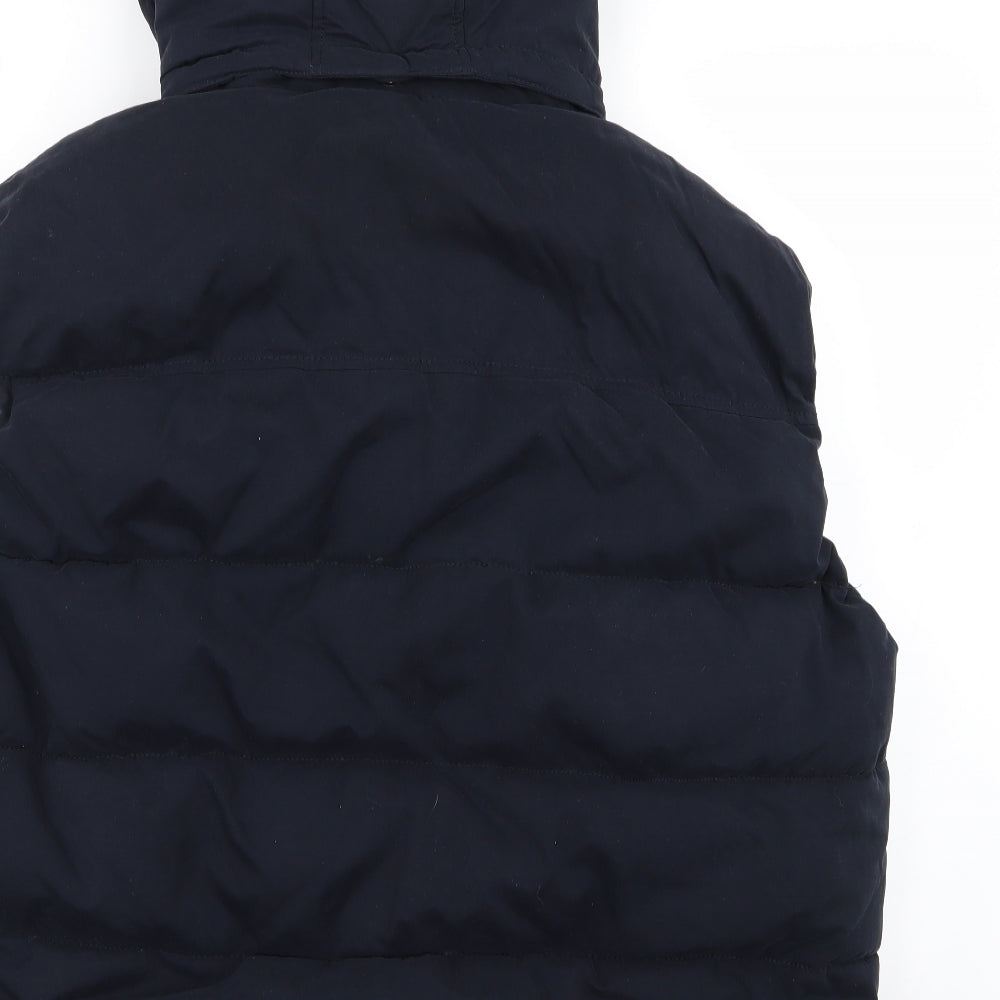 Asda George Mens Blue   Gilet Coat Size 3XL