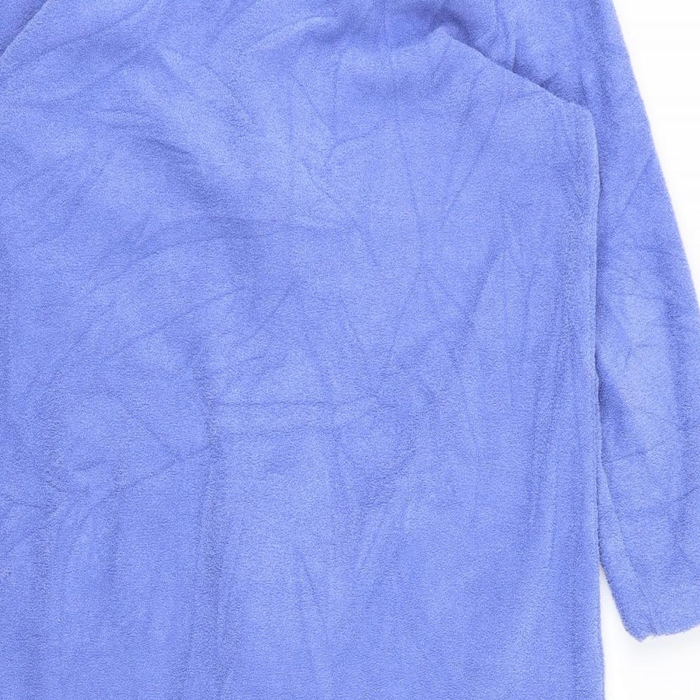 m&s Womens Blue Floral  Jacket  Size 12
