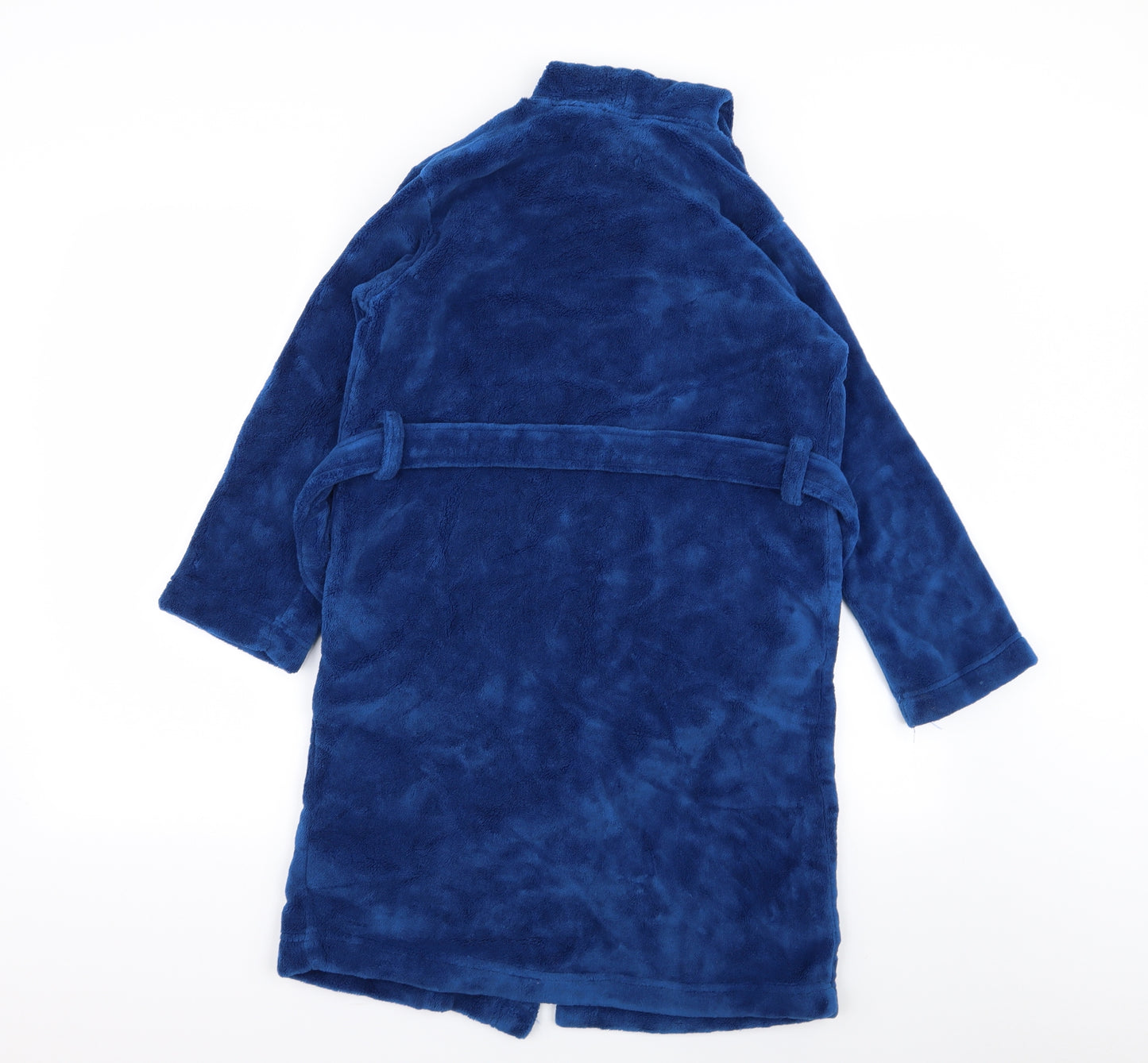 bluezoo Boys Blue Solid   Robe Size 9-10 Years
