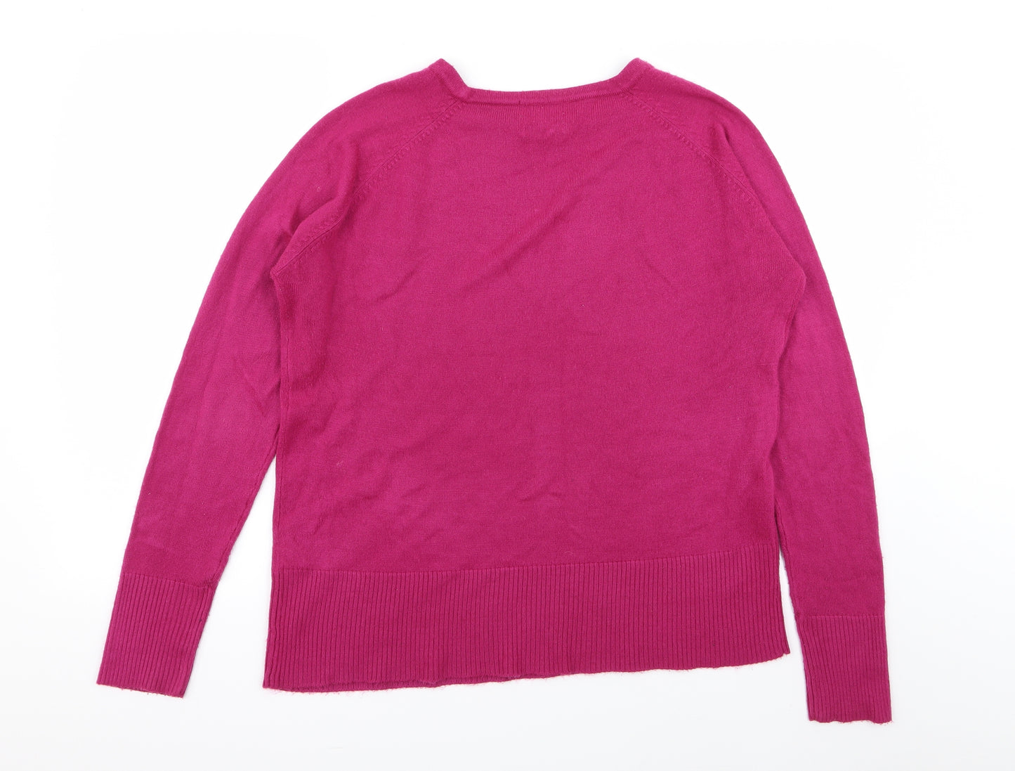 Classic Womens Pink   Pullover Jumper Size XL