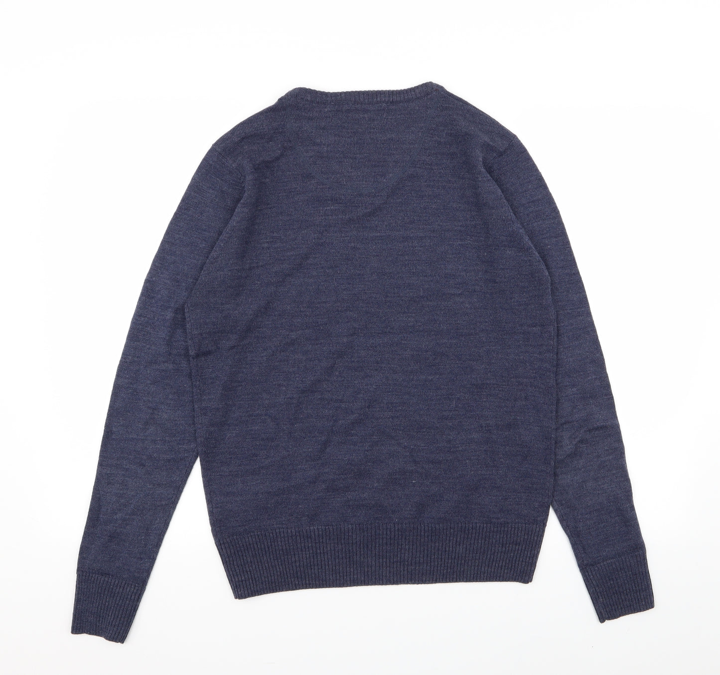 code Mens Blue   Pullover Jumper Size S