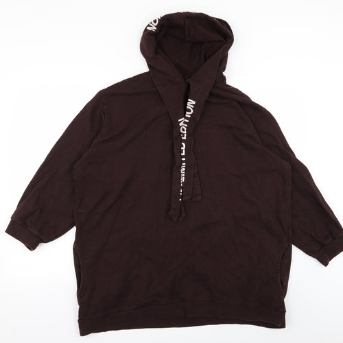Boohoo Womens Brown   Pullover Jumper Size 10