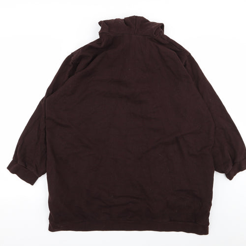 Boohoo Womens Brown   Pullover Jumper Size 10