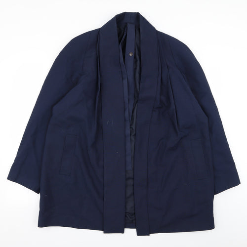 Classics Womens Blue   Jacket Blazer Size 14