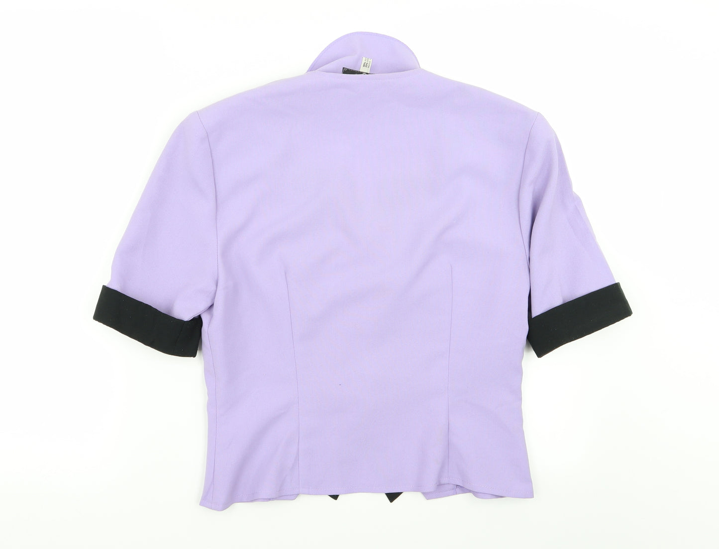 Ego Womens Purple   Basic Blouse Size 12