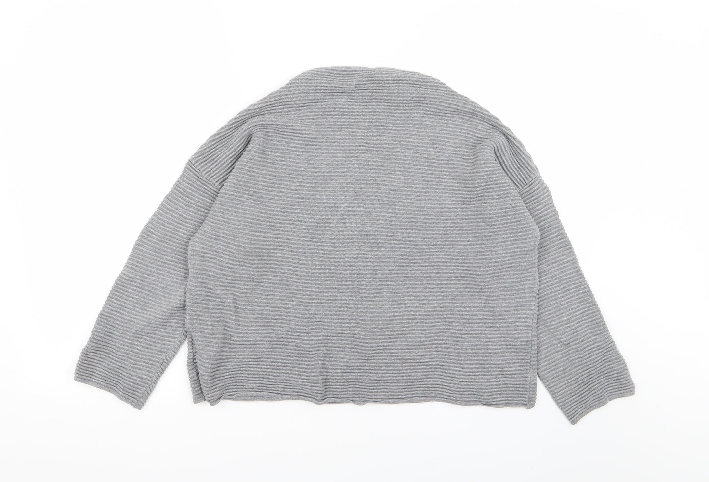 H&M Womens Grey   Pullover Jumper Size M