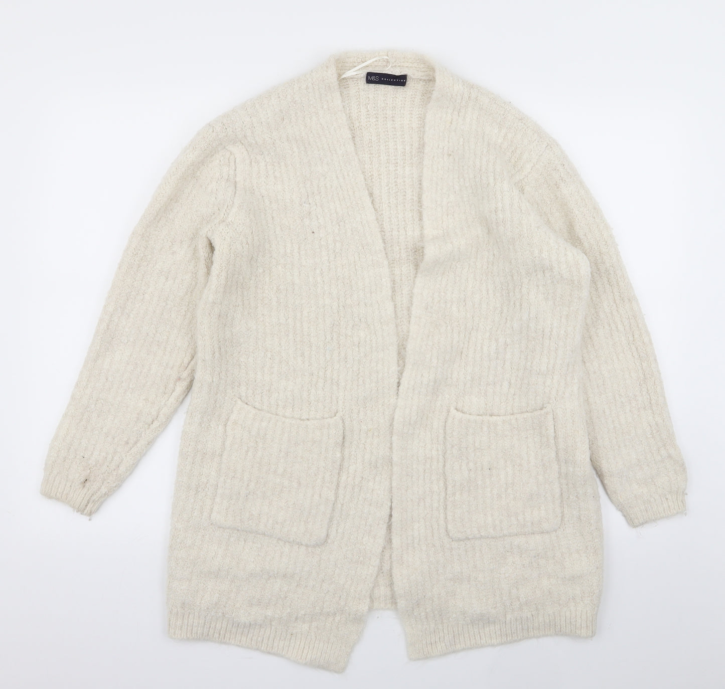 M&S Womens Beige   Pullover Jumper Size M