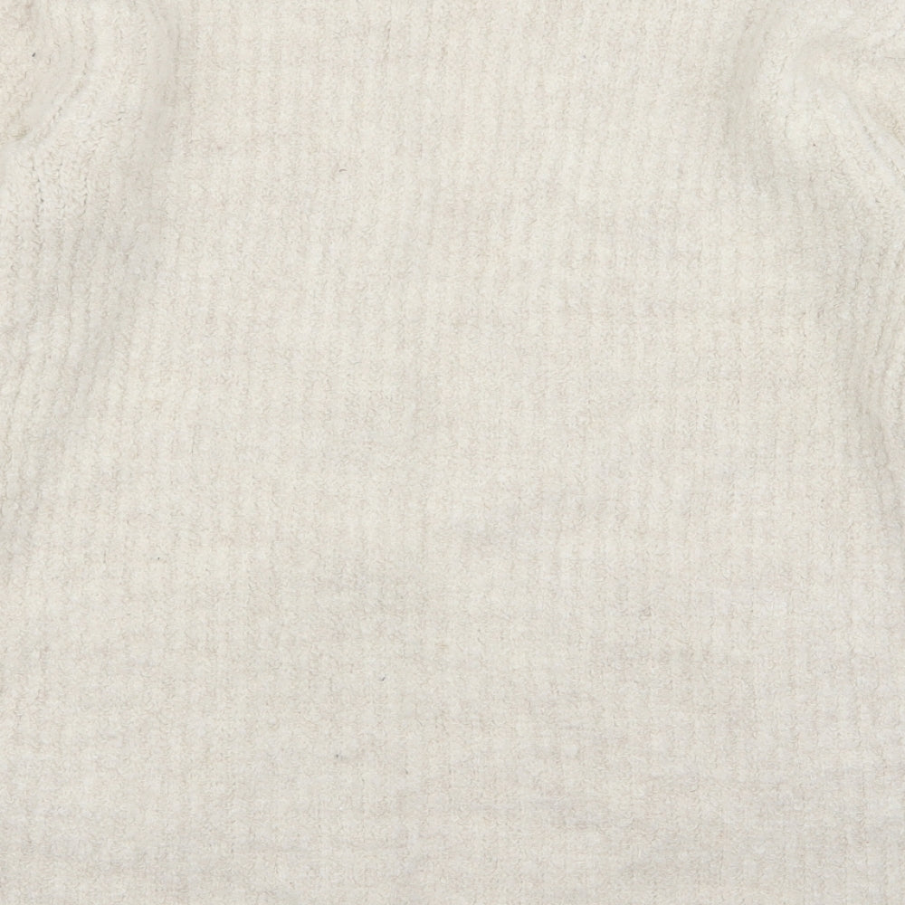 M&S Womens Beige   Pullover Jumper Size M