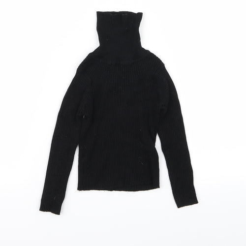 NEXT Girls Black   Basic T-Shirt Size 3 Years