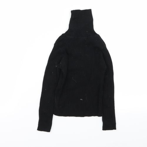 NEXT Girls Black   Basic T-Shirt Size 3 Years