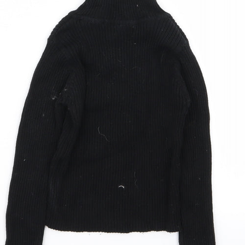 NEXT Girls Black   Basic T-Shirt Size 3 Years