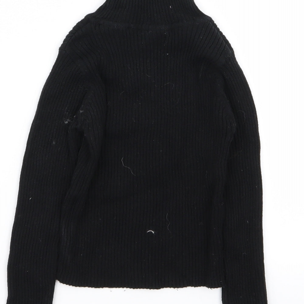 NEXT Girls Black   Basic T-Shirt Size 3 Years