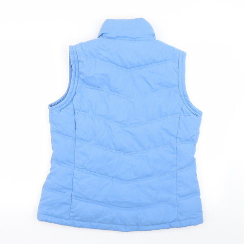 Per Una Womens Blue   Gilet Coat Size M
