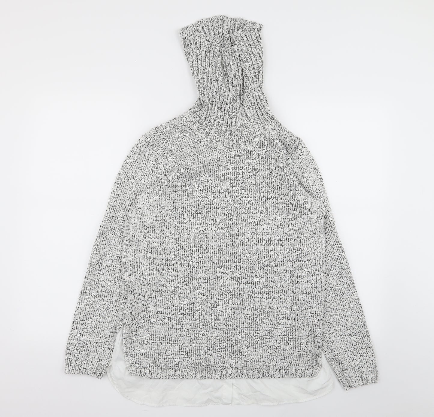 Asda George Womens Grey   Pullover Jumper Size 14