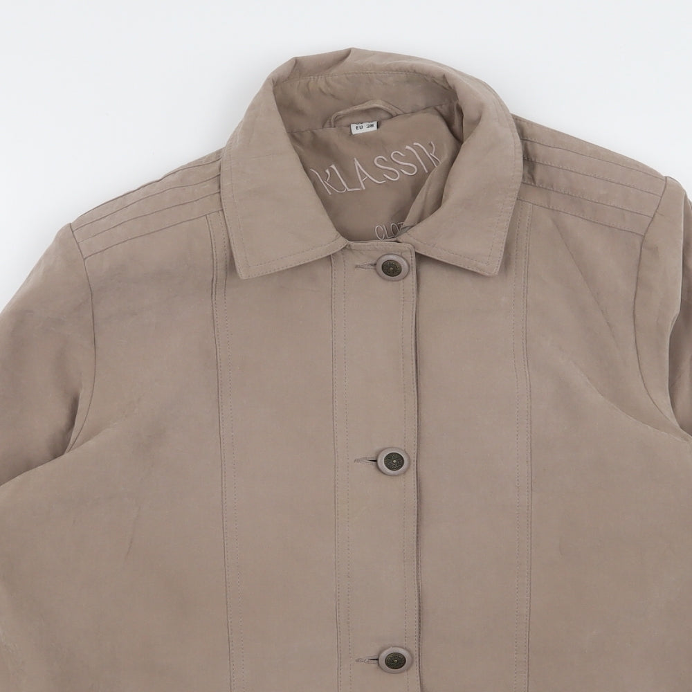 klassik Womens Brown   Jacket  Size 12