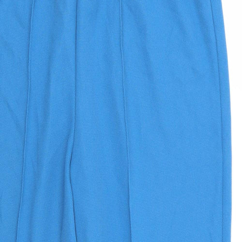 slimma Womens Blue   Trousers  Size 18 L23 in - Stretch waistband