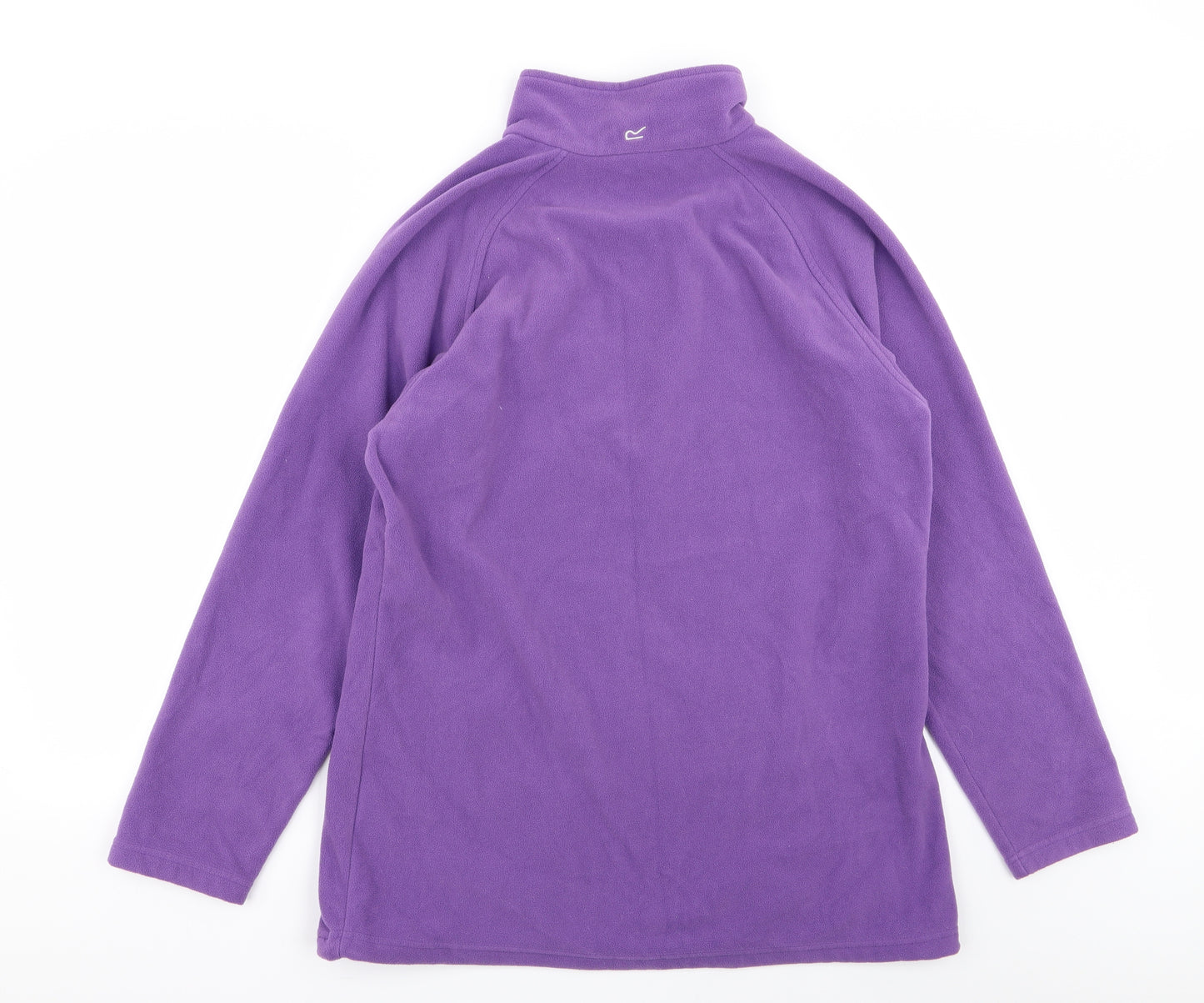 Regatta Womens Purple   Full Zip Jumper Size 16  - fleece
