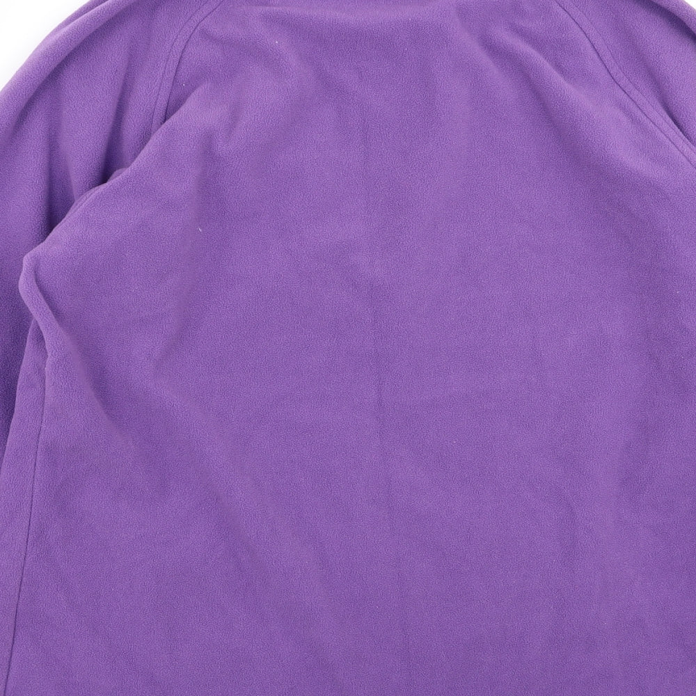 Regatta Womens Purple   Full Zip Jumper Size 16  - fleece