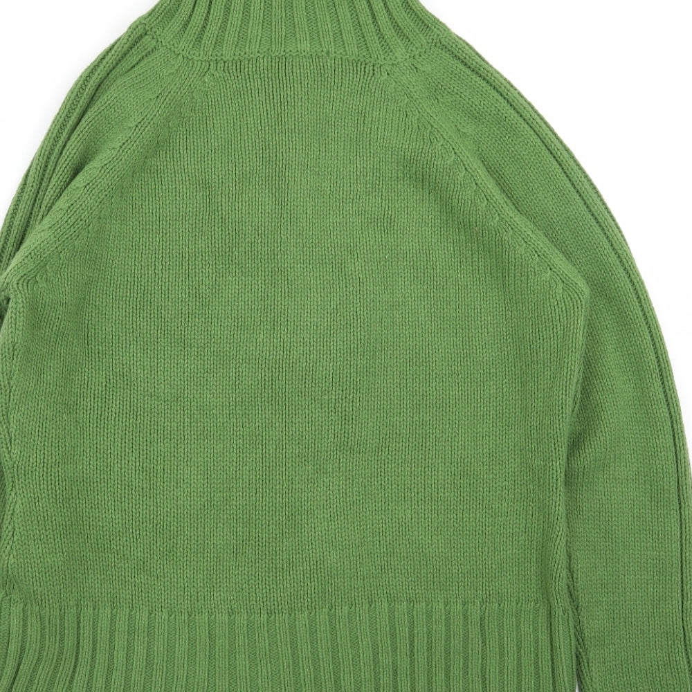 Asda George Womens Green   Full Zip Jumper Size 16