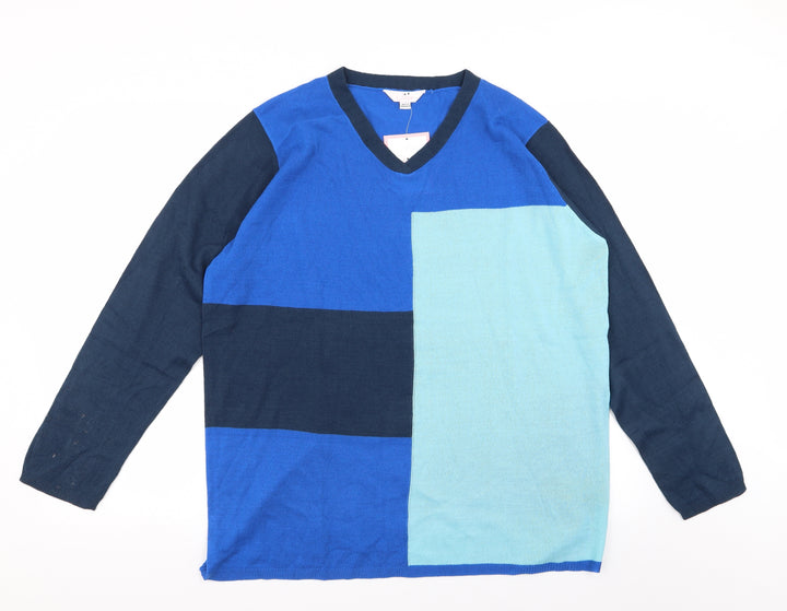 julipa Womens Multicoloured   Pullover Jumper Size 20
