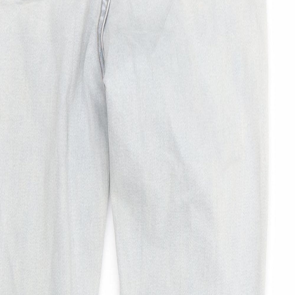 Glamorous Womens Blue   Skinny Jeans Size 8 L27 in - RIPPED JEANS